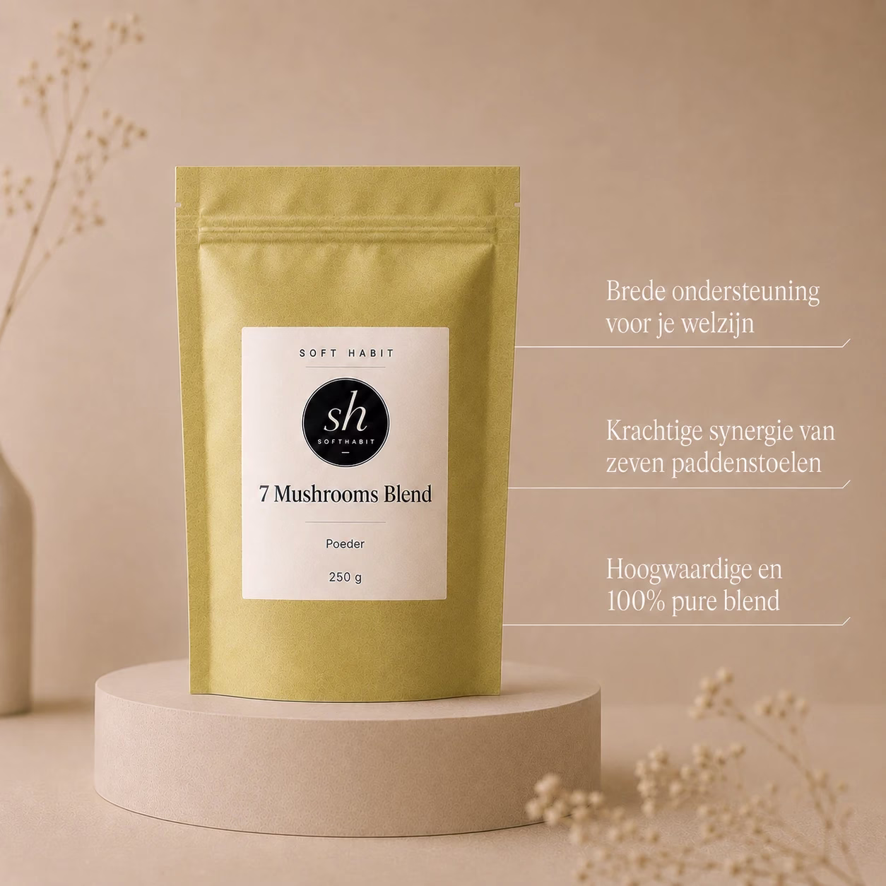 Soft Habit 7 Mushrooms Blend 250 G 2