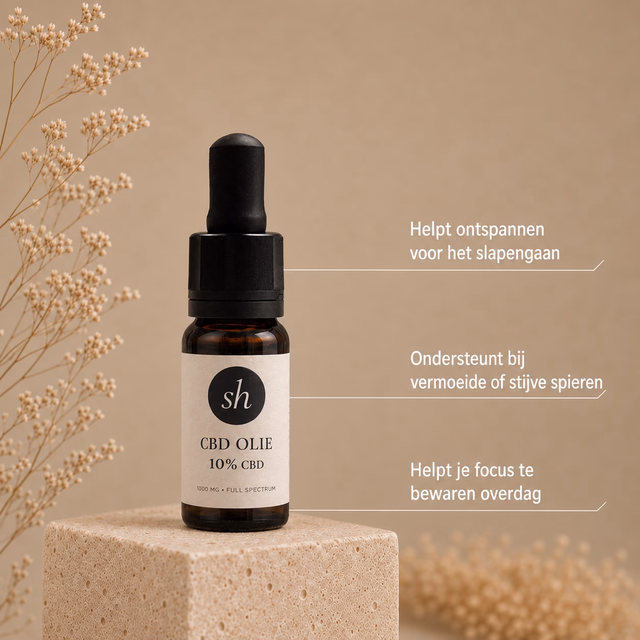 CBD Olie 10% - Full Spectrum - 10 ml - Afbeelding 2