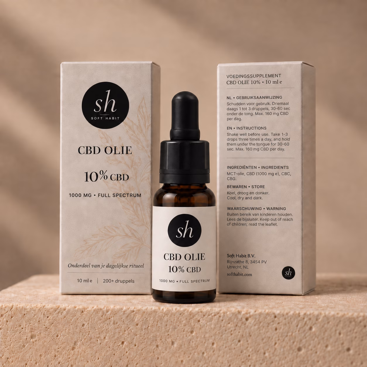 CBD Olie 10% - Full Spectrum - 10 ml - Afbeelding 3