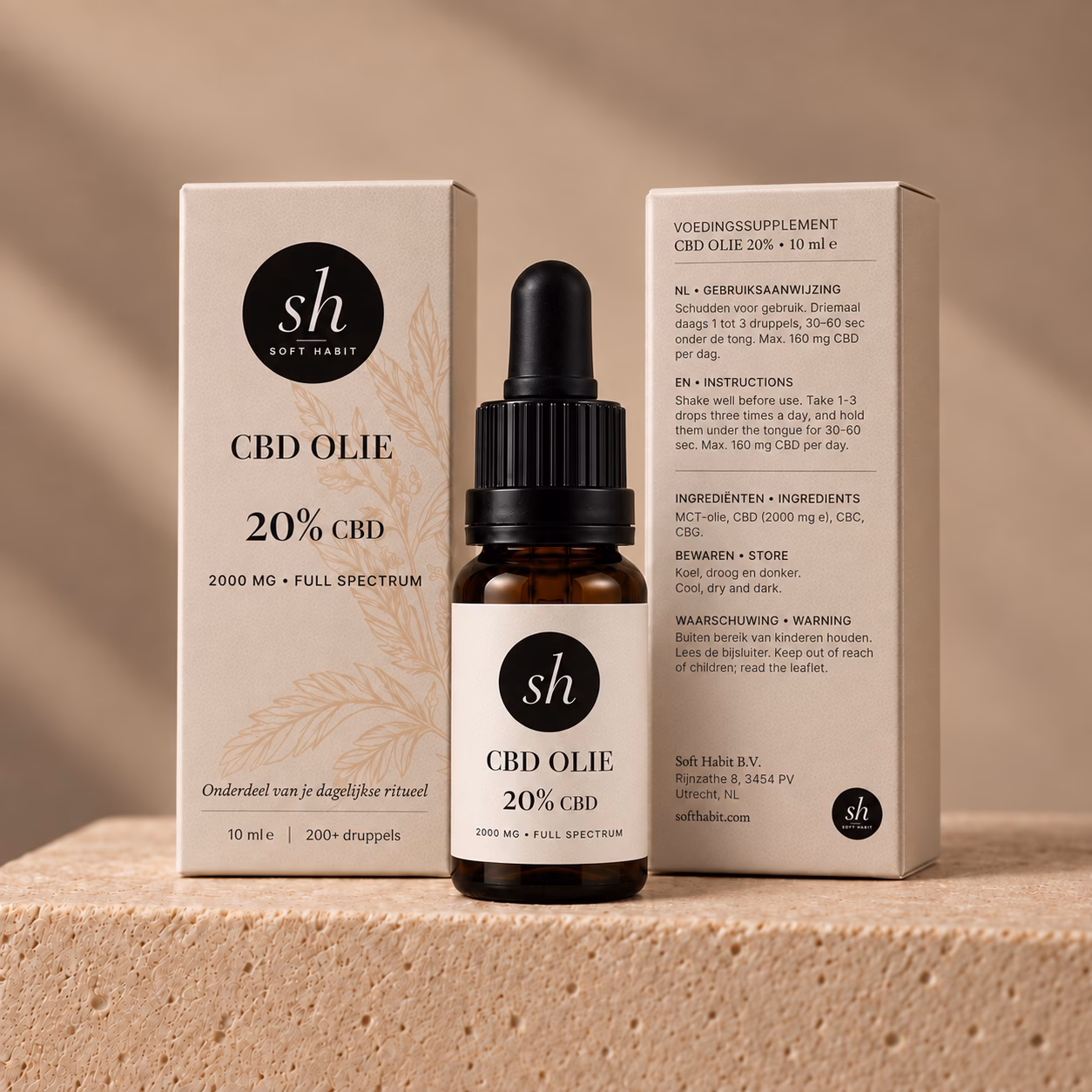 CBD Olie 20% - Full Spectrum - 10 ml - Afbeelding 3