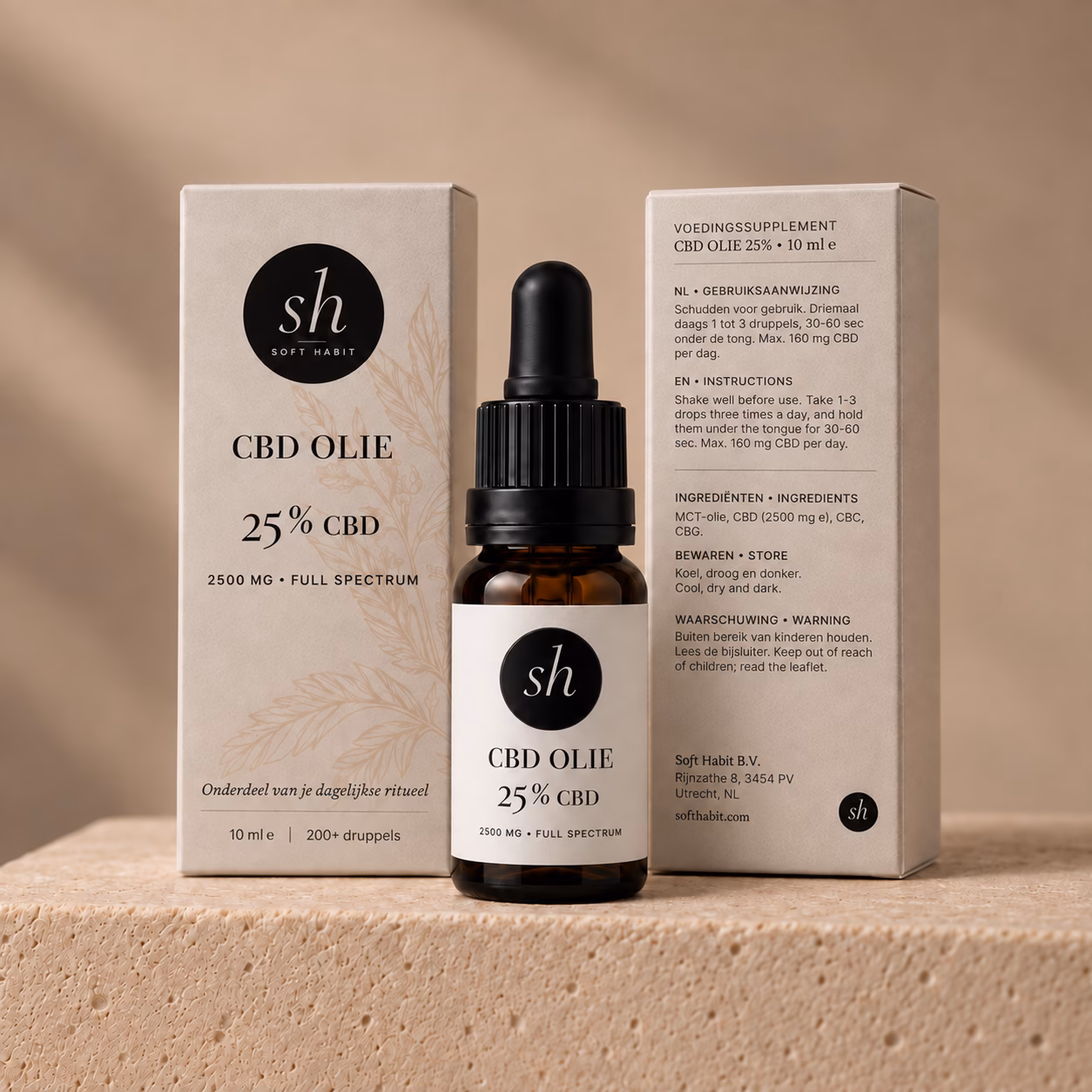 CBD Olie 25% - Full Spectrum - 10 ml - Afbeelding 3