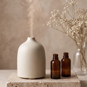 Aroma Diffuser + Essentiële Olie Set