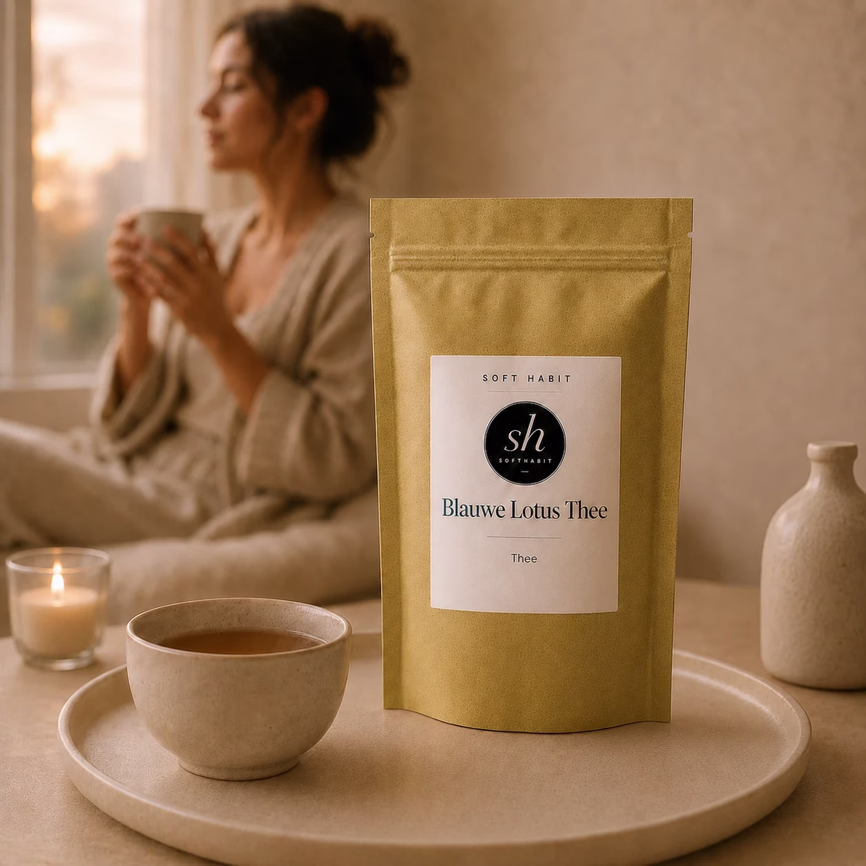 Soft Habit Blauwe Lotus Thee Blue Lotus 2