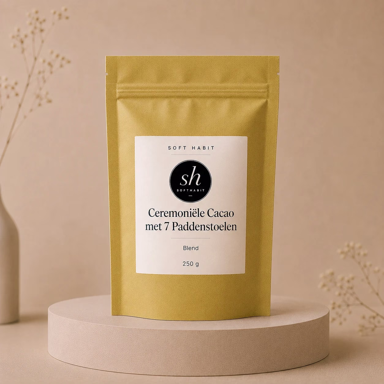 Ceremoniële Cacao met 7 Paddenstoelen