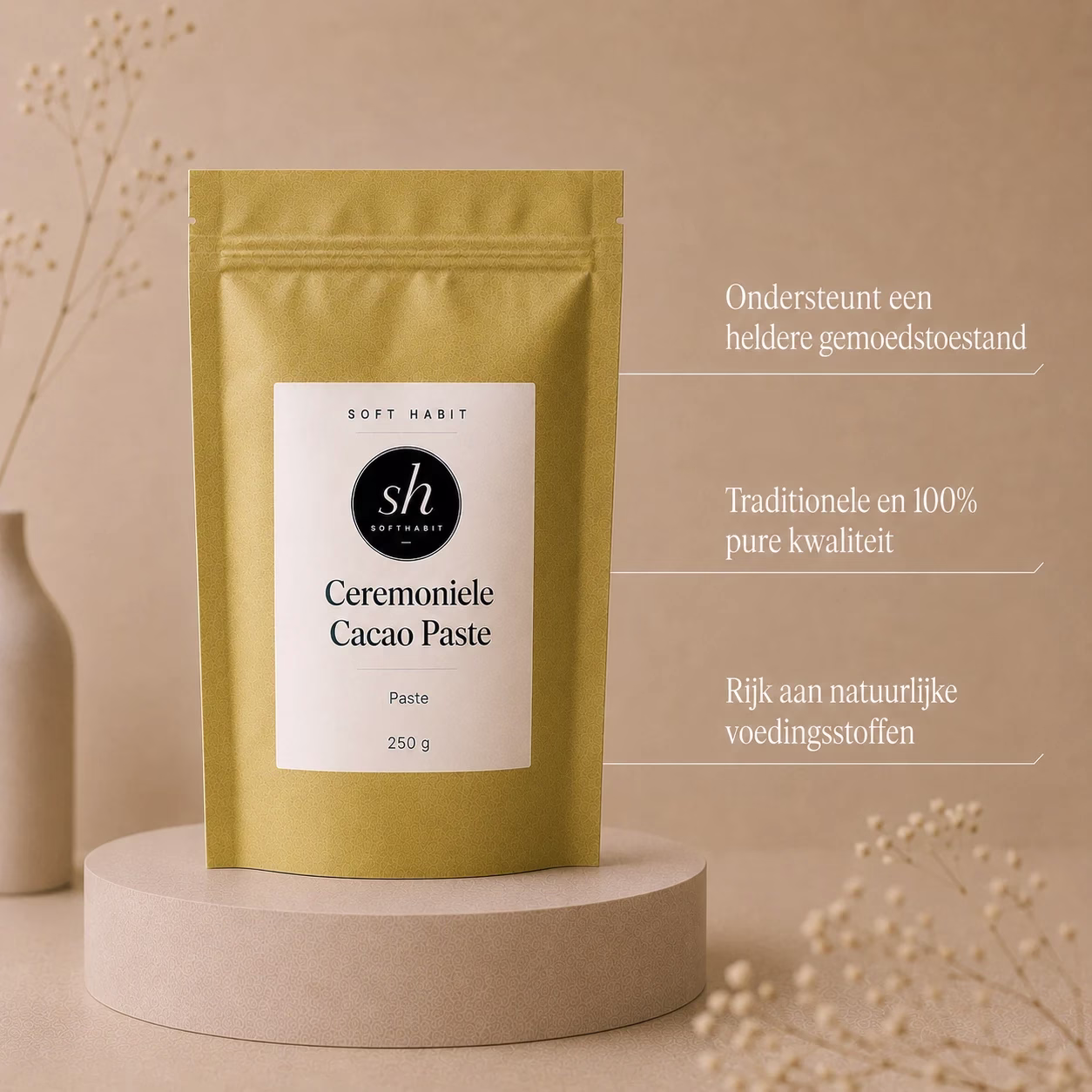 Soft Habit Ceremoniele Cacao Paste 2