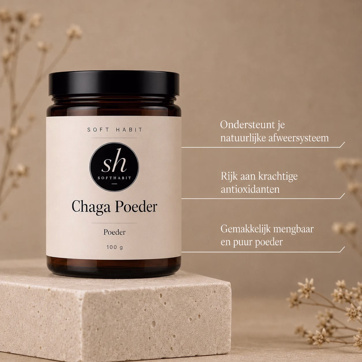Soft Habit Chaga Poeder 2