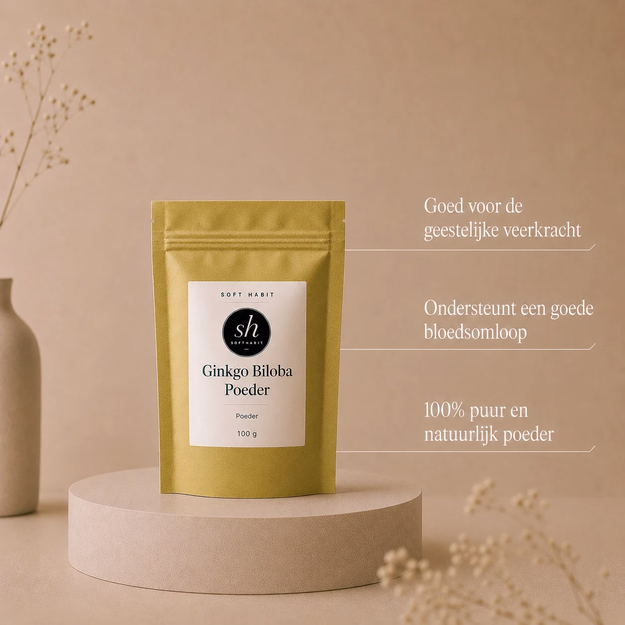 Soft Habit Ginkgo Biloba Poeder 100 G 2