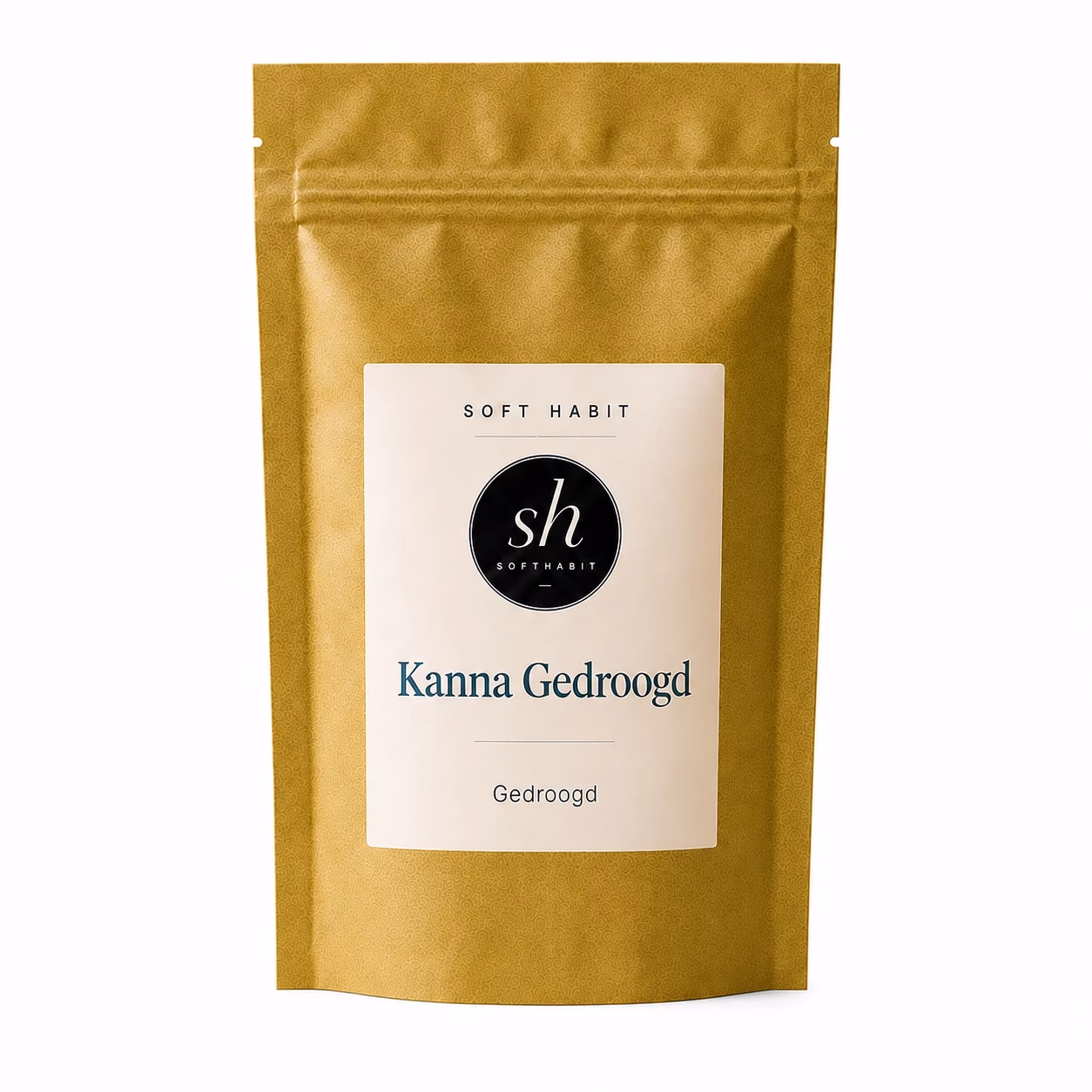 Soft Habit Kanna Gedroogd Kruid op een witte achtergrond