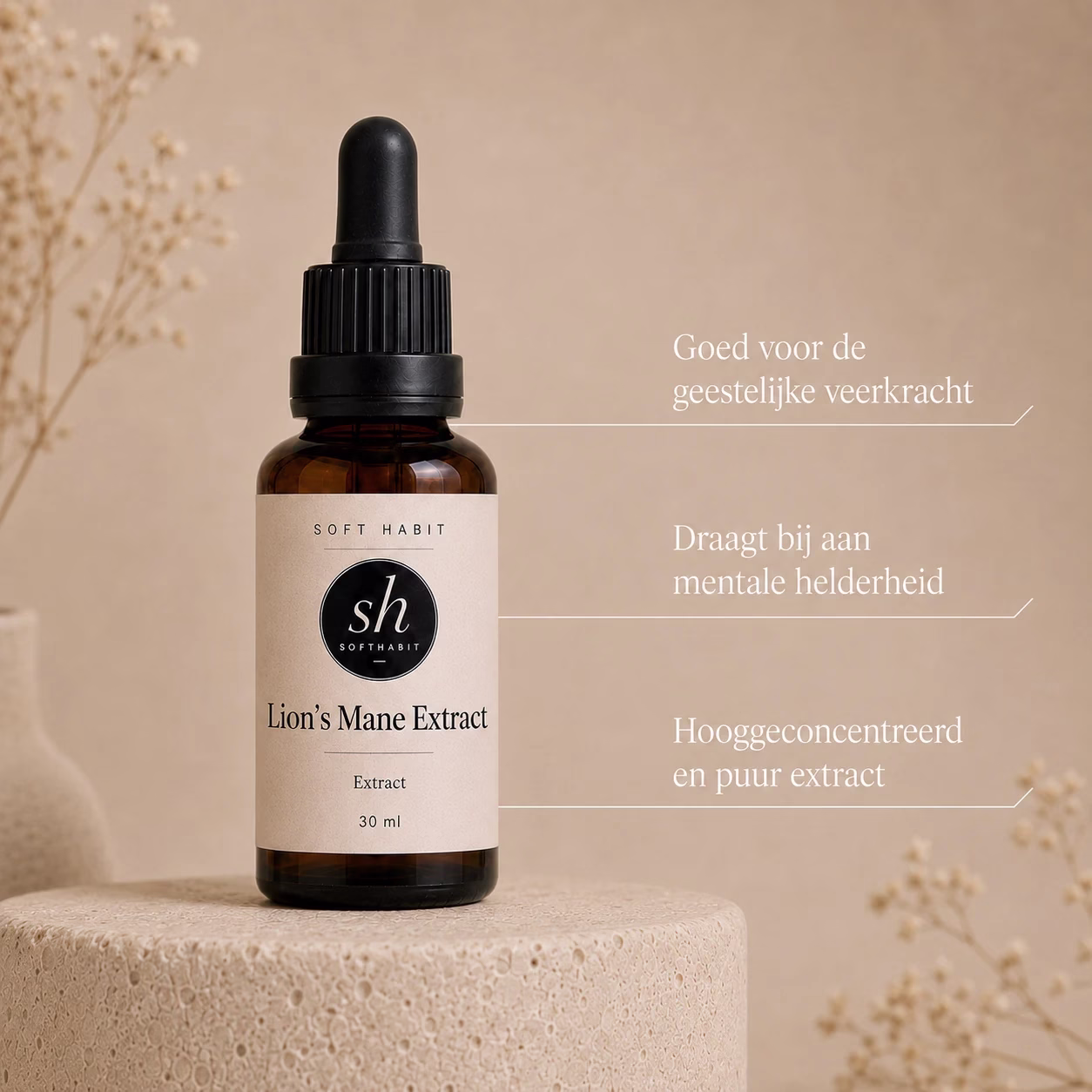 Soft Habit Lions Mane Extract 30 Ml 2