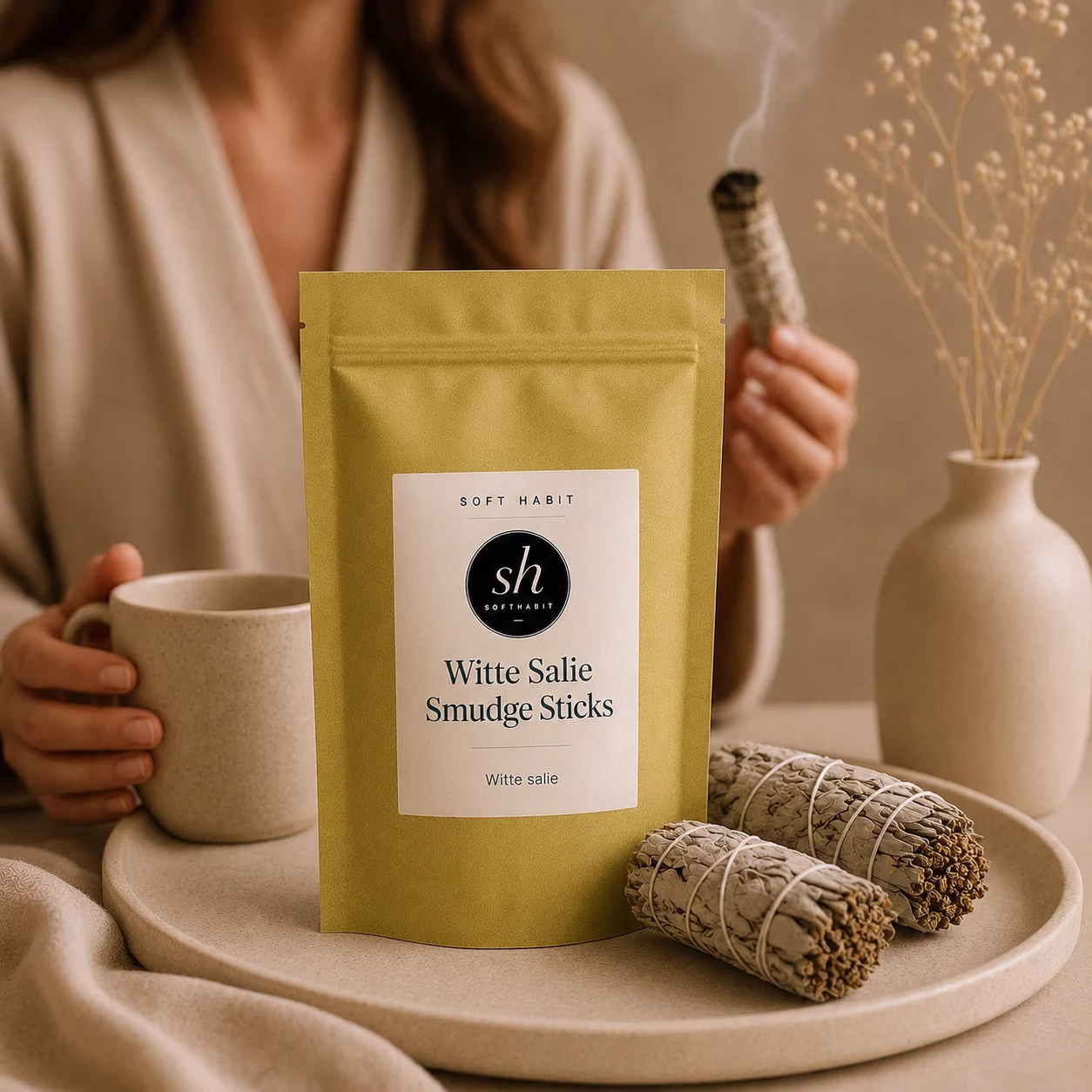 Soft Habit Witte Salie Smudge Sticks White Sage 3
